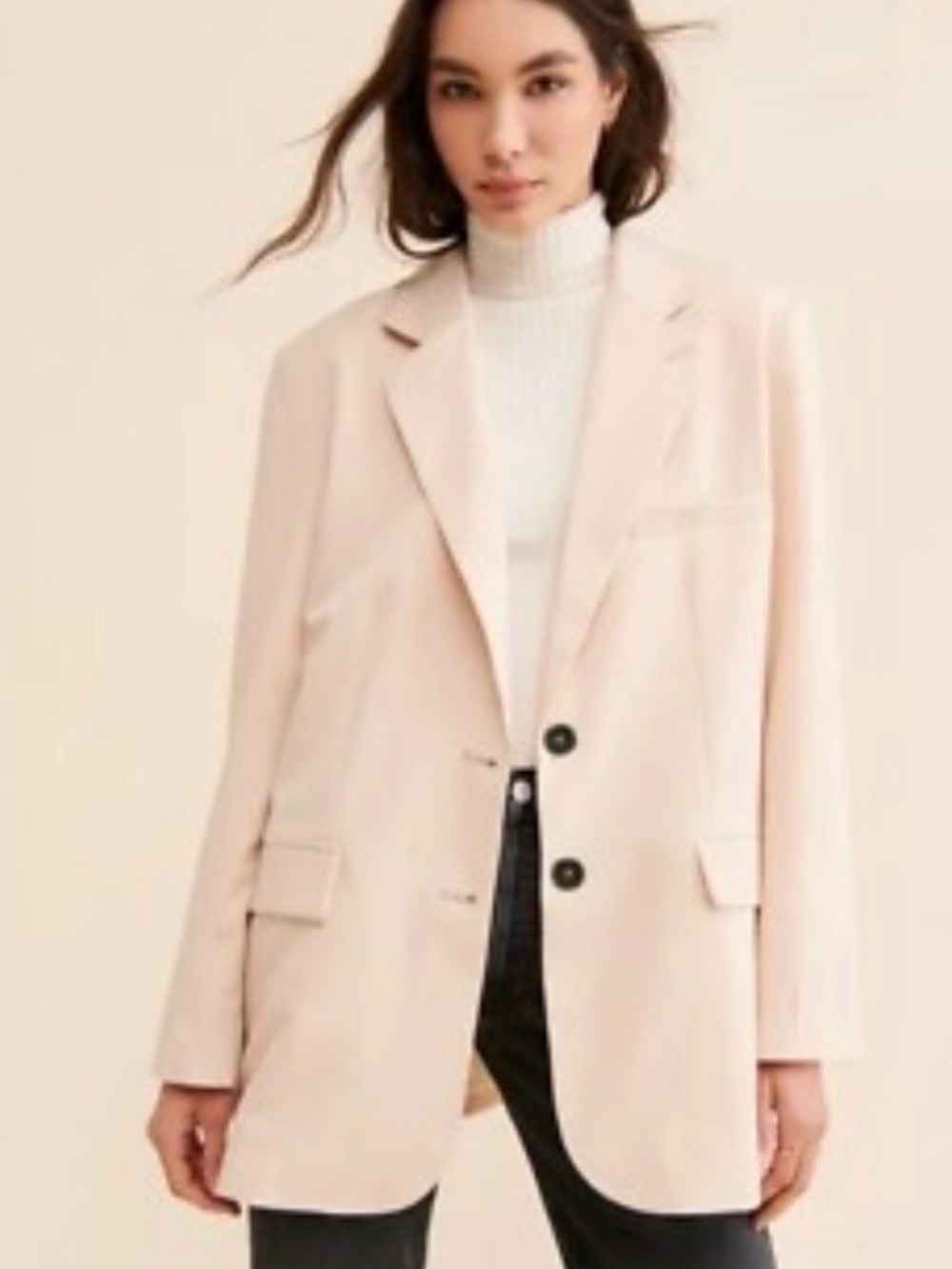 Free people blazer jacket size xs